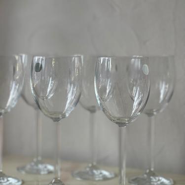 Crystal Wine Glasses - Set of 6