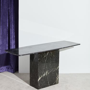 Black Marble Console