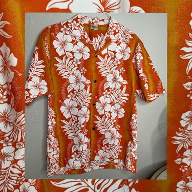 Vintage 90s amazing tiki Hawaiian shirt by royal creations 