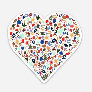 Happy Heart Sticker