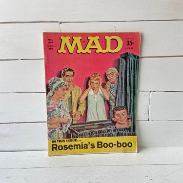 Vintage 1969 MAD Magazine Rosemary's Baby Spoof // Horror Movie Lover, Vintage Scary Movie // Perfect Gift 