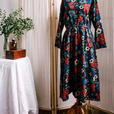Handmade 1960's Floral Dress 