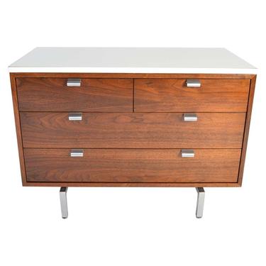 George Nelson for Herman Miller 4-Drawer Cabinet\/Credenza in Walnut