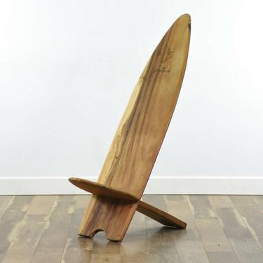 Kuta Surf Carved Surfboard Lounge Chair