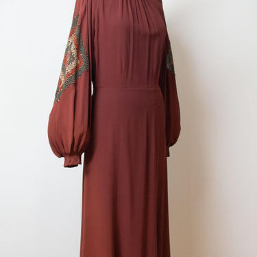 Vintage 1930s Bishop Sleeve Dress | Chanel Adaptation 