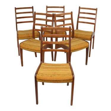 Set Of 6 Teak Dining Chairs By G Plan 