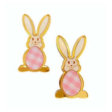 Lilliana Easter Bunny Stud Earrings