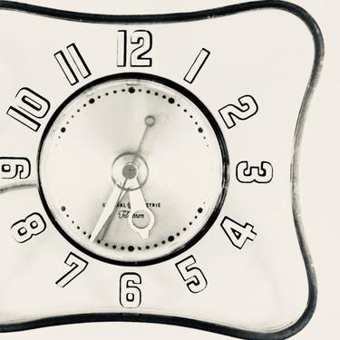 Mid Century Modern Clock | Electric Wall Clock | General Electric Clock | Vintage Decor 