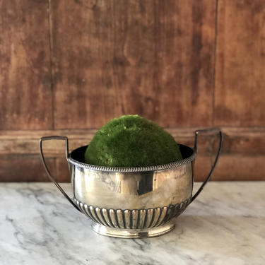 Silver Trophy Style Sugar Bowl 
