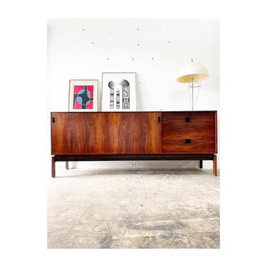 Hans Hove and Palle Petersen Rosewood Credenza Danish Mid Century Modern 