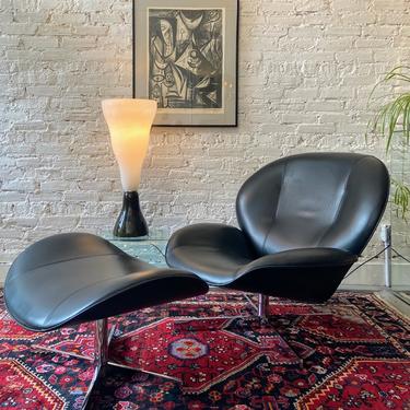 Pascal Mourgue Myo Chair and Ottoman for Ligne Roset