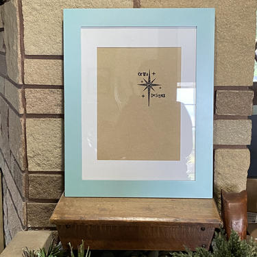 Baby Blue Picture Frame for Wall 