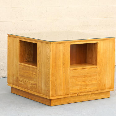 Paul Frankl Modernist Cube Table, 1940s Original Custom, RARE