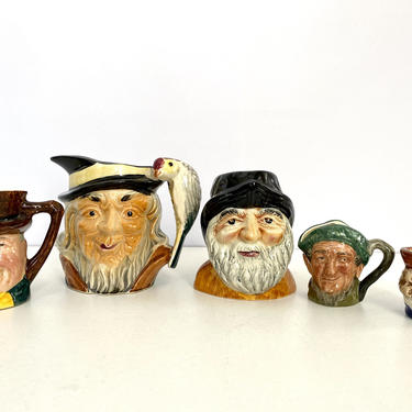 Vintage Toby Face Mug Collection | Toby Mugs 