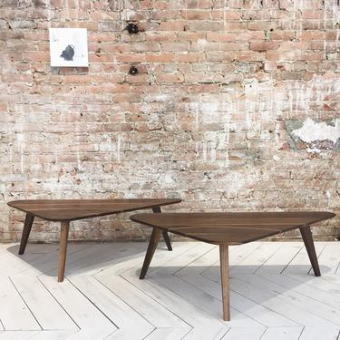 GROGG Coffee Table | Walnut Coffee Table Oak Coffee Table Scandinavian Mid-Century Modern Furniture Living Room Furniture  Meditation Space  
