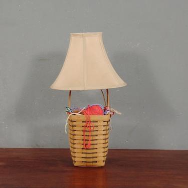 Yarn Basket Table Lamp