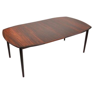 Rosewood Expandable Dining Table by Rastad Relling for Gustav Bahus 