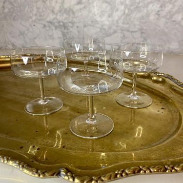 Small Champagne / Liqueur Coupes - Set of 4 