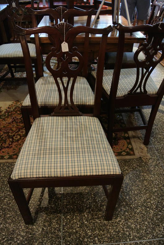mahogany dining chair $60 each 5 available