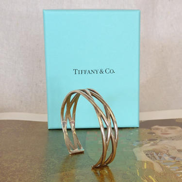 Tiffany silver cuff 
