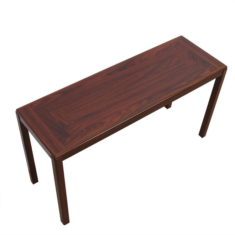 Danish Modern Rosewood Desk / Console / Sofa Table