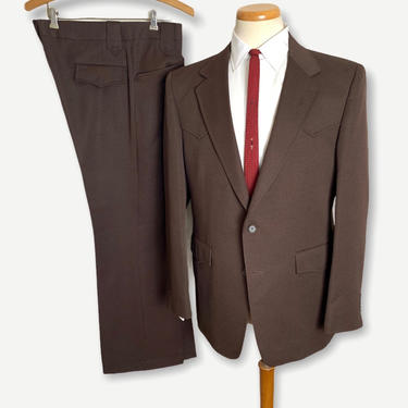 Vintage SHEPLERS 2pc WESTERN Suit ~ 40 to 42 R ~ Jacket / Pants ~ Cowboy / Rockabilly 