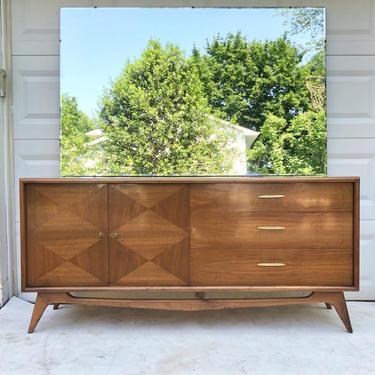 Mid-Century Modern Bedroom Dresser by Specialty Woodcraft Inc 