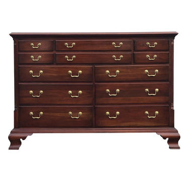 Lexington Furniture Chippendale Style Mahogany Tall Gentleman’s  Chest 