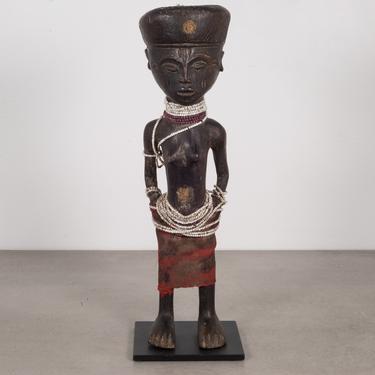 Mounted African Chokwe Tribe Angolan Figure