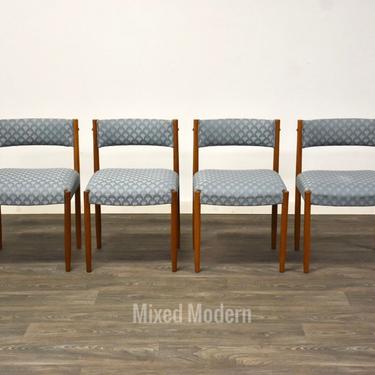Danish Teak Dining Chairs- Set of 4 