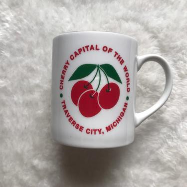 1990’s Traverse City Cherry Capital Mug 