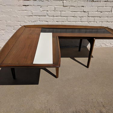 Mid Century Modern Saltman Boomerang Coffee Table 