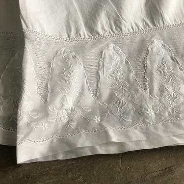 French Lace Culotte Petticoat Slip, Embroidery, Knicker Style, Monogram, Undergarment, Lingerie 