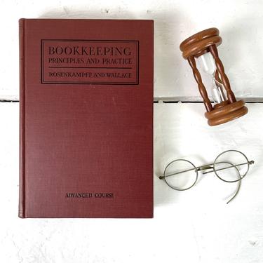 Bookkeeping Principles and Practice - Rosenkampff and Wallace - 1937 fifth printing 