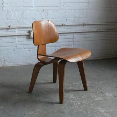 Eames for Herman Miller Molded Plywood Dining Chair-DCW 