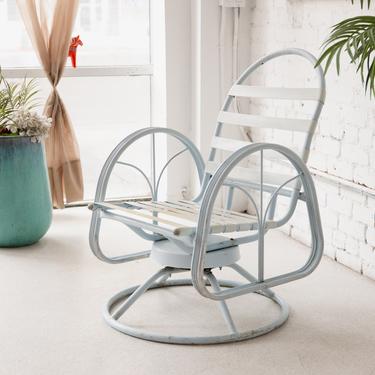Outdoor Sky Blue Side Chair