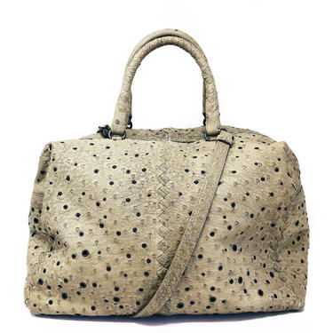 Bottega Veneta Ostrich Handbag