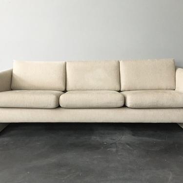 minimalist white sofa