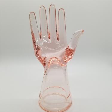 Pink Glass Hand