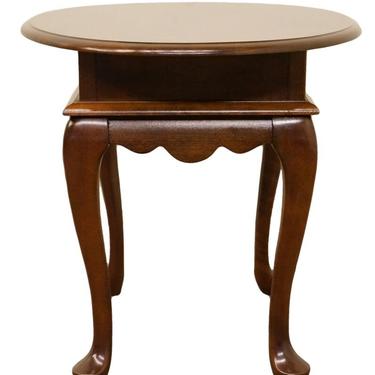 Mersman Solid Cherry Queen Anne Oval End / Lamp Table 252-05 