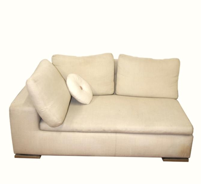 White Sectional Italian Designer Couch
