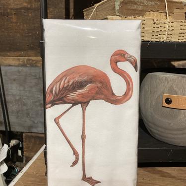 Flamingo Flour Sack Towel