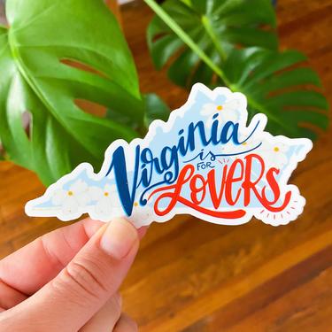 Vinyl Sticker // Virginia is for Lovers 