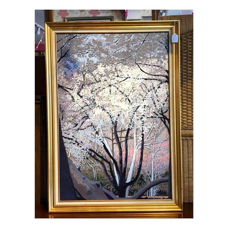 Cherry Blossom Painting [28 x 40] // 