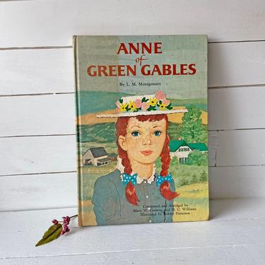 Vintage 1960's Anne of Green Gables // L M Montgomery, Children's classic // Decorative Book For Girl's Book // Perfect Gift 