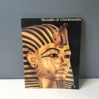 Treasures of Tutankhamun - edited by Katharine Stoddard Gilbert - 1977 softcover 