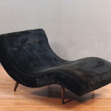 Adrian Pearsall Mid Century Modern Wave Chaise Lounge