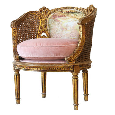 The Crown french upholstered chair 