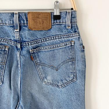 Vintage Levis/ Vintage Jeans/ High Waisted Jeans/Vintage/ Orange Tab/ Straight Leg/ Mom Jeans 