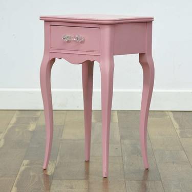 West Michigan Furniture Co Pink Provincial Nightstand